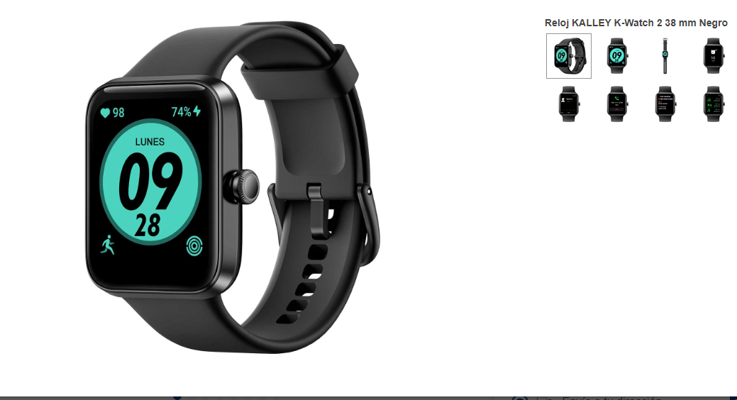VENTA Y COTIZACIONES DE SMARTWATCHES KALLEY RELOJ K-WATCH 38 MM